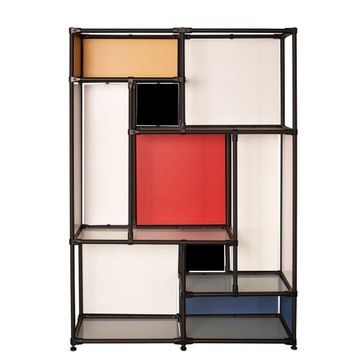 Łącznik trzykierunkowy fi25mm czarny mat