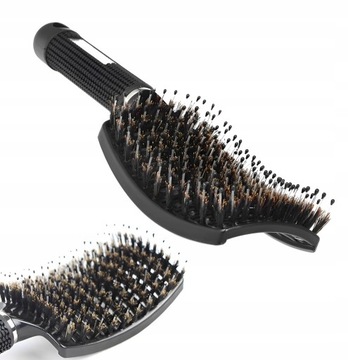 SZCZOTKA DO WŁOSÓW Z WŁOSIEM DZIKA MASUJĄCA PROFIL