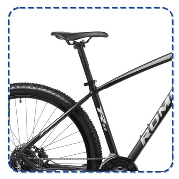 MTB ГОРНЫЙ ВЕЛОСИПЕД 29 ROMET RAMBLER R9.3 SHIMANO ОСВЕЩЕНИЕ И СВОБОДНАЯ ПОДСТАВКА