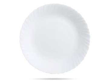 Talerz płytki Feston 23 cm biały LUMINARC