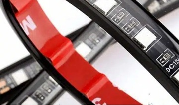 СВЕТОДИОДНАЯ ЛЕНТА ДЛЯ АВТОМОБИЛЕЙ RGB ОСВЕЩЕНИЕ 5050 ДИСТАНЦИОННОЕ ПРИЛОЖЕНИЕ BLUETOOTH