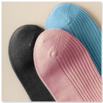 5x DAMSKIE BAWEŁNIANE SKARPETY BEZUCISKOWE JAKOŚĆ