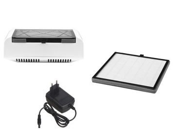 КАССЕТНЫЙ ПЫЛЕСБОРНИК ДЛЯ НОГТЕЙ, БЕЛЫЙ 40ВТ