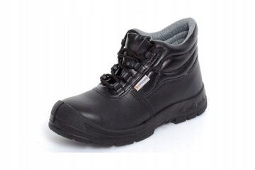BUTY ROBOCZE WYSOKIE OCHRONNE SKÓRZANE S3 R. 44