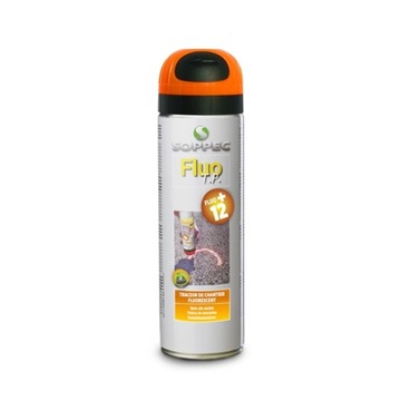 FARBA GEODEZYJNA SPRAY SOPPEC FLUO 12szt x 500ml