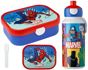 MEPAL NO BPA ŚNIADANIÓWKA BIDON SPIDERMAN AVENGERS