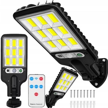 Lampa uliczna 90 W 5000 lm zasilanie solarne
