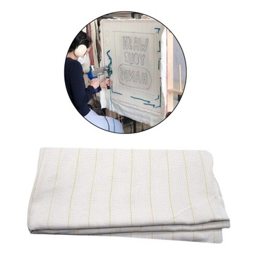 2.1x1metr Monk Cloth Tufting Cloth z zaznaczonymi