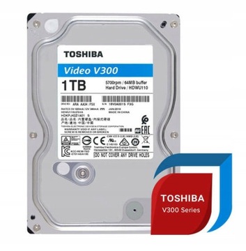 Dysk twardy Toshiba VideoStream V300 Bulk 1TB SATA
