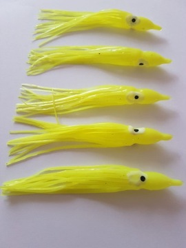 wabik OCTOPUS Cormoran 5 szt 12cm fluo seledyn