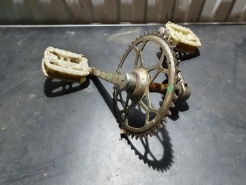 ВИНТАЖНЫЙ ВЕЛОСИПЕД ROMET FLAMING PRL, ЗВЕЗДОЧКА, ПЕДАЛИ