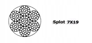 5mm LINA LINKA STALOWA KWASOODPORNA NIERDZEWNA A4 7x19 8036 (1)