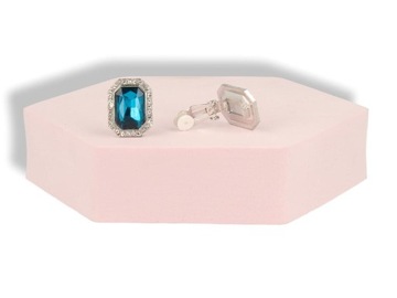 Серебряные серьги с бирюзой