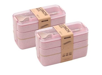 ŚNIADANIÓWKA przegródkami Lunchbox BENTO 0.9 L