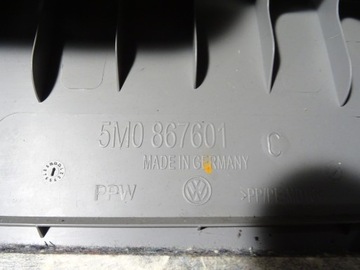 ПЛАСТИКОВАЯ ЗАДНЯЯ КРЫШКА КАПОТА VW GOLF V 5 + PLUS 5M0