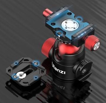 Шаровая голова ULANZI U-70 Черно-красная