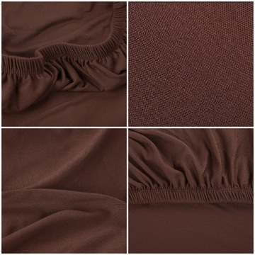 ПОКРЫТИЕ НА СТУЛ КОРИЧНЕВЫЙ СПАНДЕКС ЭЛАСТИЧНЫЕ УНИВЕРСАЛЬНЫЕ Чехлы