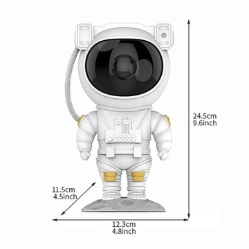 Светодиодный проектор STARS, проектор космонавта для детей, USB-ночник + пульт дистанционного управления