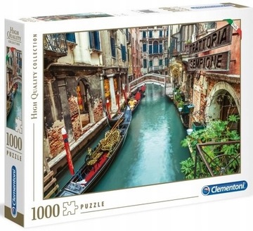 PUZZLE 1000 ELEMENTÓW KANAŁ W WENECJI VENICE CANAL
