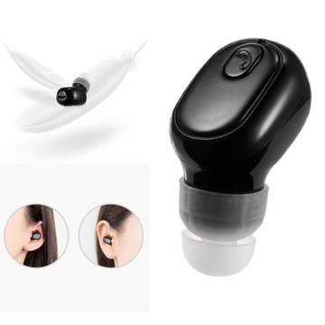 Mini pojedyncze słuchawki Bluetooth Najmniejsze