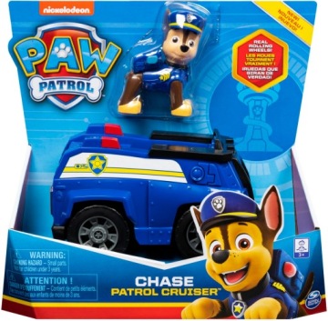 АВТОМОБИЛЬ PAW PATROL CHASE, ПОЛИЦЕЙСКАЯ АВТОМОБИЛЬ + ФИГУРКА