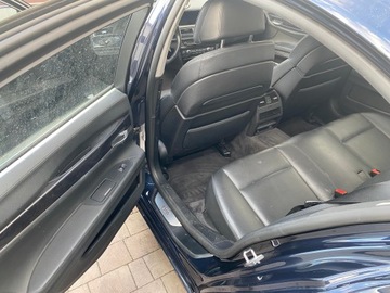 BMW Seria 7 F01 Sedan 730d 245KM 2009 BMW 7 F01 730 d 245 KM seria 7 faktura vat czarna skóra, zdjęcie 6
