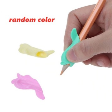 Three-Finger Children Writing Pencil Holder Kids Learning Practise Pen Aid