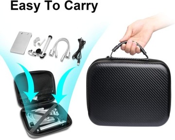 Портативная регулируемая алюминиевая подставка для микроскопа + 2 лампы.