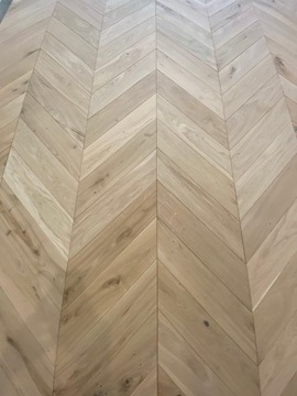 Jodełka francuska chevron 16x60x400mm parkiet dąb