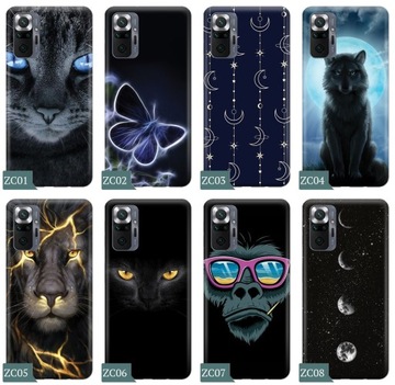 ETUI do XIAOMI REDMI NOTE 10 PRO + SZKŁO WZORY