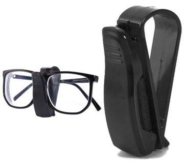 PRAKTYCZNY UCHWYT KLIPS SAMOCHODOWY NA OKULARY