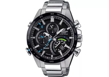 ZEGAREK MĘSKI EDIFICE BLUETOOTH SYNC EQB-501XDB-1AMER