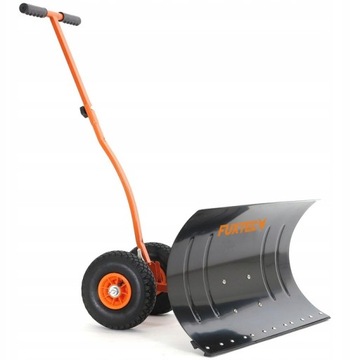 Odśnieżarka Pług z kółkami składany. szerokość robocza 75cm