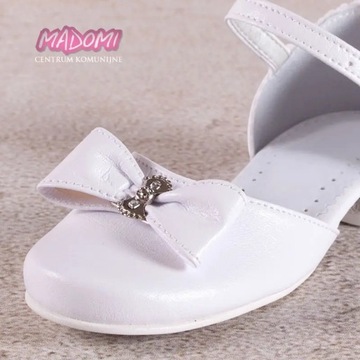 Польские туфли для причастия для девочек, туфли для причастия девочек М671-33