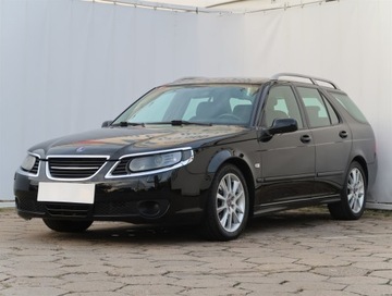 Saab 9-5 II Kombi 2.0 t 150KM 2008 Saab 9-5 2.0 t, Automat, Skóra, Klima, zdjęcie 1