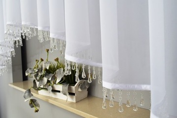 ХРУСТАЛЬНЫЕ БУСИНЫ ДЛЯ ШТОР НА ПЛЯЖАХ 3 СМ.