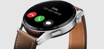 Huawei Watch GT3 46mm SpO2 Smartwatch skóra brąz
