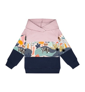 TuSzyte | Dziewczęca bluza z kapturem,PL R.98