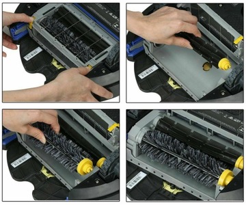 НАБОР ЩЕТОЧНЫХ ФИЛЬТРОВ для iRobot ROOMBA 600 605 610 616 620 650 670 681 696