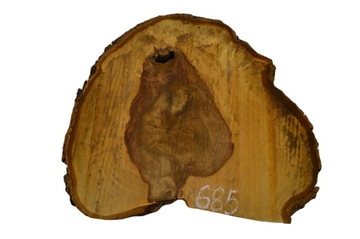 Plaster Kasztana po Suszarni 58x48 cm Deska Taca