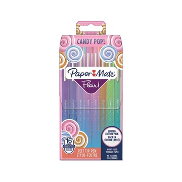 Flamaster Paper Mate Flair Candy Pop 16 szt.