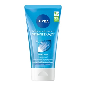 NIVEA Żel płyn do mycia twarzy odświeżający - cera normalna mieszana 150ml