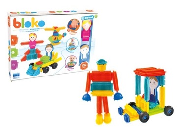 KLOCKI PIN BRICKS JEŻYKI 102 el BLOKO MOCHTOYS