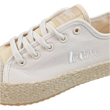 Trampki Damskie LEE Cooper beżowe Stylowe espadryle Sneakersy buty 2191L 38