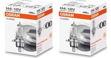 Автомобильная лампа OSRAM H4 12В 55Вт CLASSIC