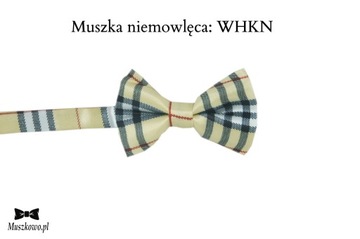 Szelki i muszka niemowlęce 0-2 lata Retro styl na chrzest roczek występ