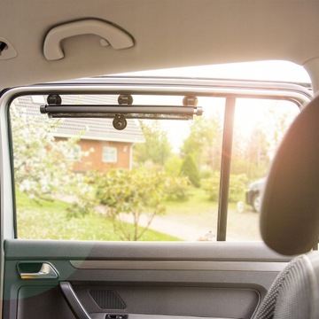 Автомобильные СОЛНЦЕЗАЩИТНЫЕ ШТОРЫ 2 шт Heyner