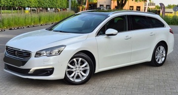 Peugeot 508 I 2017 Peugeot 508 SW 148tys km Full Led Navi Kamera Pano KeyLes Serwis BiałaPerła, zdjęcie 30