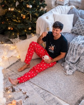 МУЖСКАЯ РОЖДЕСТВЕНСКАЯ ПИЖАМА SENSIS RUDOLFO [L]