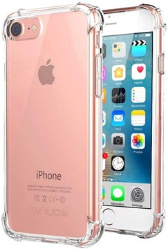 PANCERNE ETUI ANTI-SHOCK do IPHONE 7 8 PLUS +Szkło